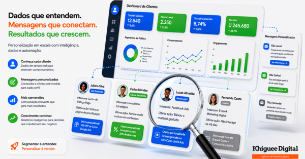 Como Segmentar a sua Base de Dados para Campanhas Hiperpersonalizadas | Khiguee Digital